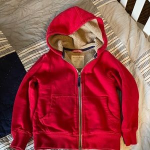 Hanna Anderson red hoodie